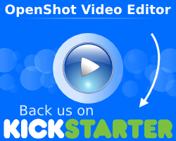 Become a backer of OpenShot on Kickstarter!